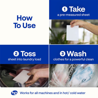 Laundry Detergent Sheets